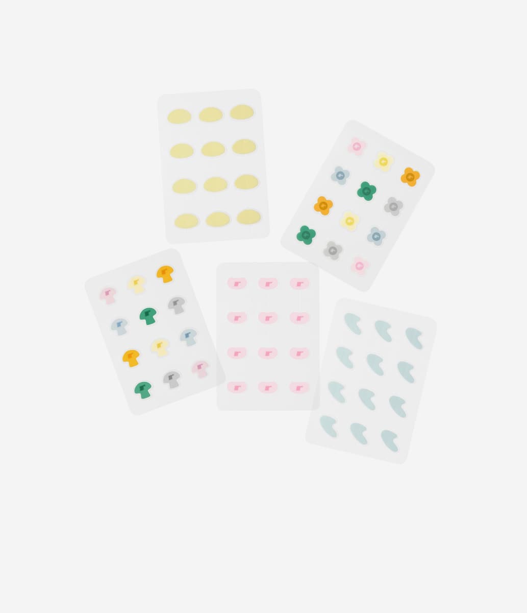 spotwear bubble, daisy, shroom, jelly bean, curve